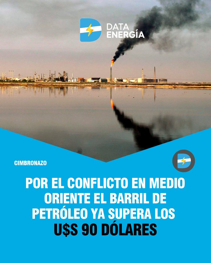Por el conflicto en Medio Oriente el barril de petróleo supera ya los ...